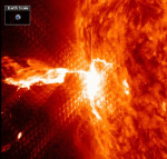 Erupce X5 na Slunci 25.2.2014 Autor: SDO/NASA