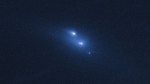 Rozpadlý asteroid P/2013 R3 Autor: NASA / HST