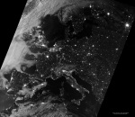Jasno nad Evropou. Autor: Družice Suomi NPP/DNB.