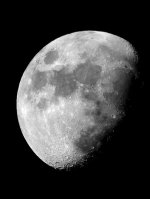 Měsíc + konjunkce Měsíce s Venuší. Autor: Petr Hykš