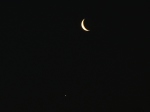 Měsíc a Venuše. Autor: Milan Tinhofer