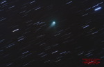 Dva chvosty kométy C/2012 K1 Panstarrs. Autor: Marián Mičúch a Fero Michálek