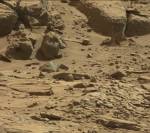 sol 604 kamenná Eifellova věž na Marsu Autor: NASA/JPL-Caltech