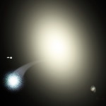 Kulová hvězdokupa vyvržená z galaxie M 87 Autor: David A. Aguilar (CfA)
