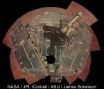 čisté solární panely Opportunity sol 3611-3613 Autor: NASA/JPL-Caltech