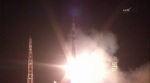 Dnešní start rakety Sojuz z Gagarinovy rampy Autor: NASA