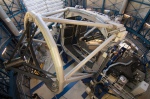 přístroj SPHERE namontovaný na dalekohledu VLT - eso1417 Autor: ESO/J. Girard