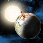 Představa exoplanety Kepler-10c Autor: David A. Aguilar (CfA)