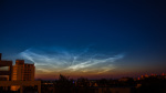 Noční svítící oblaka. Autor: Martin Pokorný