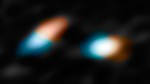 pohyb hmoty v discích kolem jednotlivých složek mladé dvojhvězdy HK Tauri - eso1423 Autor: NASA/JPL-Caltech/R. Hurt (IPAC)