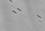 Asteroid 2014 RC na snímku dalekohledu FRAM Autor: FRAM/GLORIA/Martin Mašek