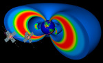 Radiation Belt Storm Probes (RBSP), Van Allenovy sondy Autor: NASA