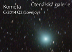 Kometa C/2014 Q2 (Lovejoy) čtenářská galerie Autor: Marián Mičúch