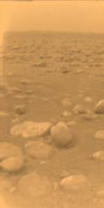 povrch Titanu z Huygense Autor: ESA/NASA/JPL/ University of Arizona 