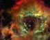 11.01.2000 - Růžicová mlhovina ve světle vodíku, kyslíku a síry