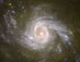 11.09.2001 - Spirální galaxie NGC 3310 napříč viditelným světlem