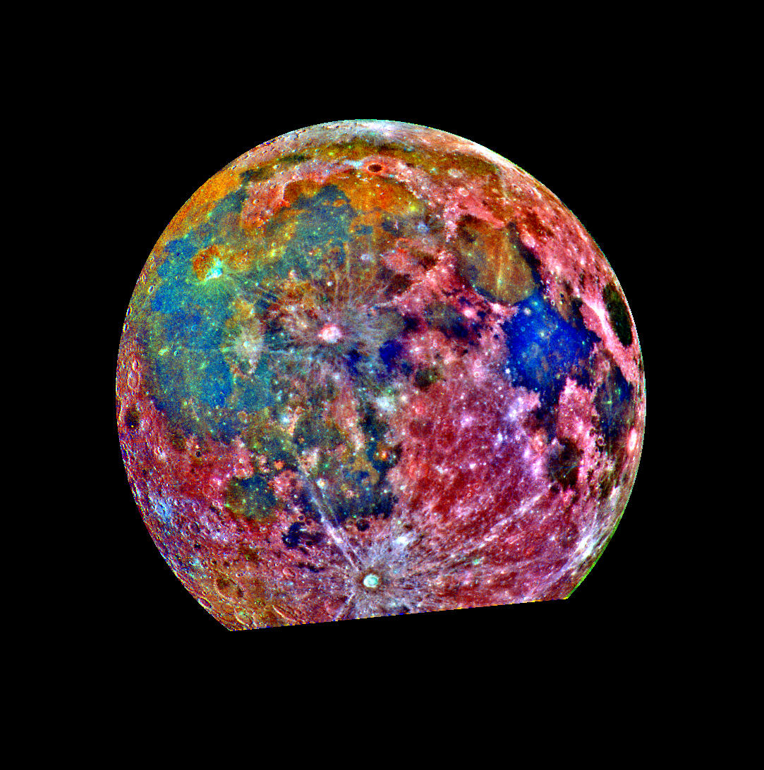 Перекрасил луну в миллионы разных цветов