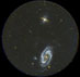 30.12.2004 - M81 a M82: Celé zorné pole GALEXu