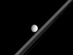 18.04.2005 - Saturnův měsíc a prstence