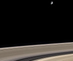 06.06.2005 - Saturn: špinavé prstence a čistý měsíc