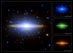 05.05.2007 - Galaxie Sombrero přes celé spektrum