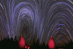 11.07.2010 - Zborcená obloha: Panoráma hvězdných stop