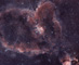 25.10.2011 - IC 1805: Srdcová mlhovina v HDR