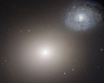 14.09.2012 - Eliptická M60 a spirální NGC 4647