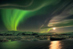 18.11.2013 - Polární záře a neobvyklé mraky nad Islandem