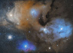 03.12.2013 - Barevné mraky Rho Ophiuchi