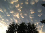 18.10.2015 - Mračna mammatus nad Saskatchewanem