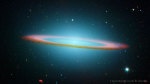04.10.2015 - Galaxie Sombrero infračerveně