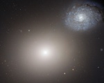 28.01.2016 - Eliptická galaxie M60 a spirální NGC 4647