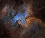 30.03.2016 - NGC 6188 a NGC 6164