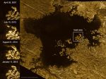07.03.2016 - Záhadný útvar v jezeře na Titanu nyní zmizel