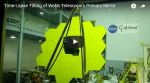 09.05.2016 - Zvedání zrcadla Webbova dalekohledu po montáži
