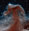 08.06.2016 - Mlhovina Koňská hlava infračerveně z Hubbla