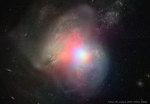 01.11.2016 - Arp 299: Černé díry galaxií ve srážce