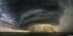 26.02.2017 - Supercela bouřkového mraku nad Montanou