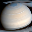 03.04.2017 - Saturn infračerveně ze sondy Cassini