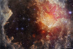 19.11.2017 - NGC 7822: Hvězdy a prachové pilíře infračerveně