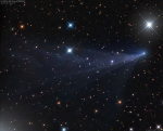 12.01.2018 - Modrá kometa PanSTARRS