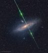 12.08.2018 - Meteor před galaxií