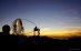18.10.2018 - Čerenkovovův dalekohled při západu Slunce