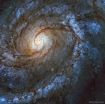 25.12.2018 - M100: Velká spirální galaxie