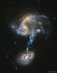 25.03.2019 - Arp 194: Skupina slučujících se galaxií