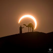 10.02.2020 - Sluneční zatmění nad UAE