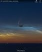 13.07.2020 - Východ komety NEOWISE nad Jaderským mořem