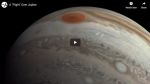 19.10.2020 - Let nad Jupiterem blízko Velké rudé skvrny