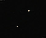 23.12.2020 - Setkání Jupiteru a Saturnu: Velká konjunkce i s rudou skvrnou